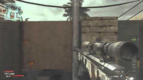 Mw3 Sniper Clip + 1 long range throwing knife