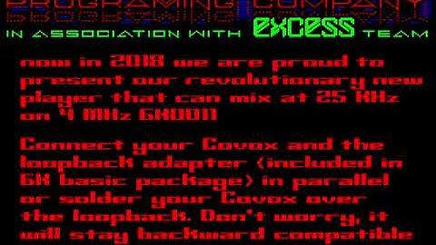 In Your Space sound demo for БК0011м