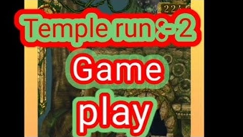 temple Run :- 2 || Gameplay walkthrough  part : 1 Escaping ( iso Android