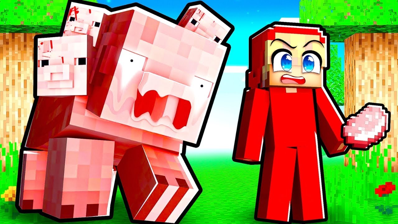 Jag Gjorde Alla Mobs ONDA För Att Pranka Min Vän i Minecraft!