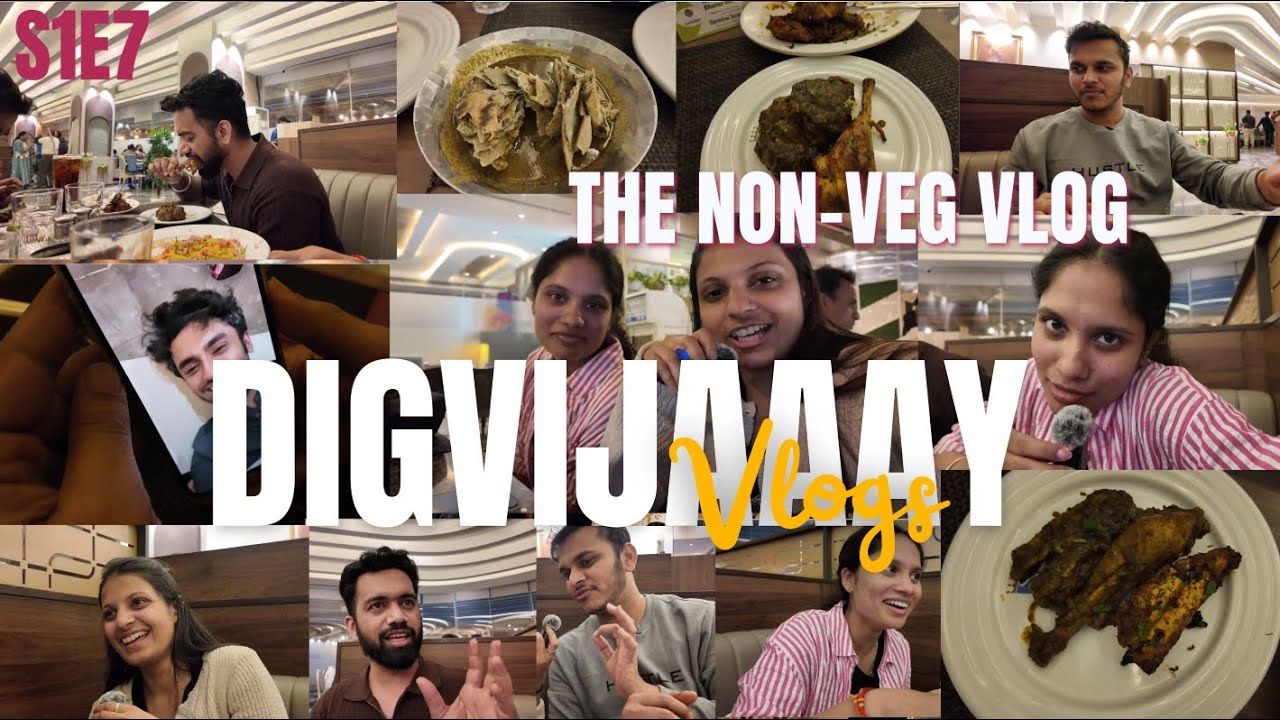S1E7 | She HIJACKED My Vlog 😳 | Hotel Sandeep Chinchwad Review | Non-Veg | Gossip | Digvijaaay Vlogs
