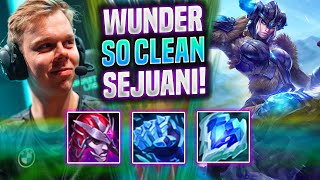 WUNDER IS SO CLEAN WITH SEJUANI! - FNC Wunder Plays Sejuani Top vs Riven! | Season 2022