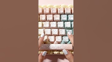 Which keyboard types the best ? 🍯✨⌨️ #satisfying #relaxing #relax