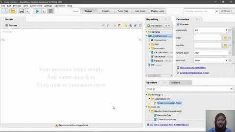 #apriori #datamining #rapidminer DATA MINING_Penerapan Algoritma apriori pada RapidMiner Studio