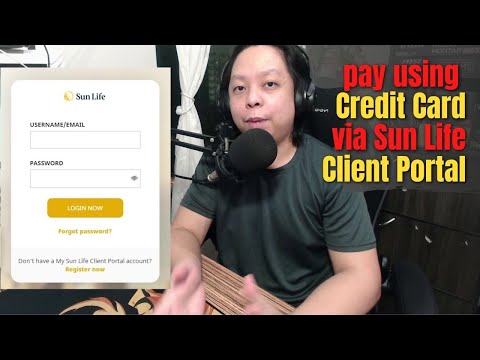 HOW TO PAY SUN LIFE INSURANCE USING CREDIT CARD VIA CLIENT PORTAL (BROWSER)