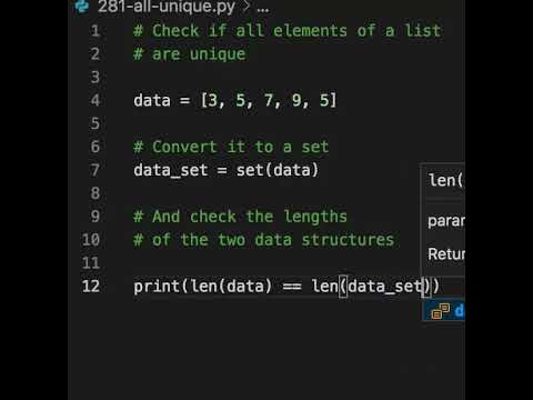 Here's one of the simplest methods to check if a list contains only ...