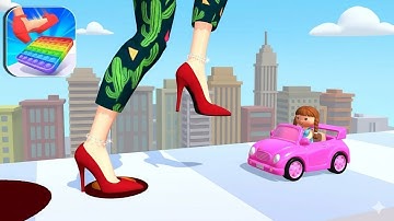 Tippy Toe 3D - Android,ios Gameplay Walkthrough All Levels - 163