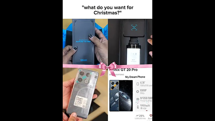 Unboxing handphone infinix GT 20 pro bagian 2