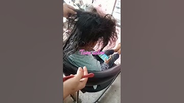 dapat rambut gimbal parah+batang rambut sakit besty.tunggu after nya ya.