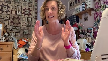 The Six Penny Memories Sew Along First Block - Variable Star