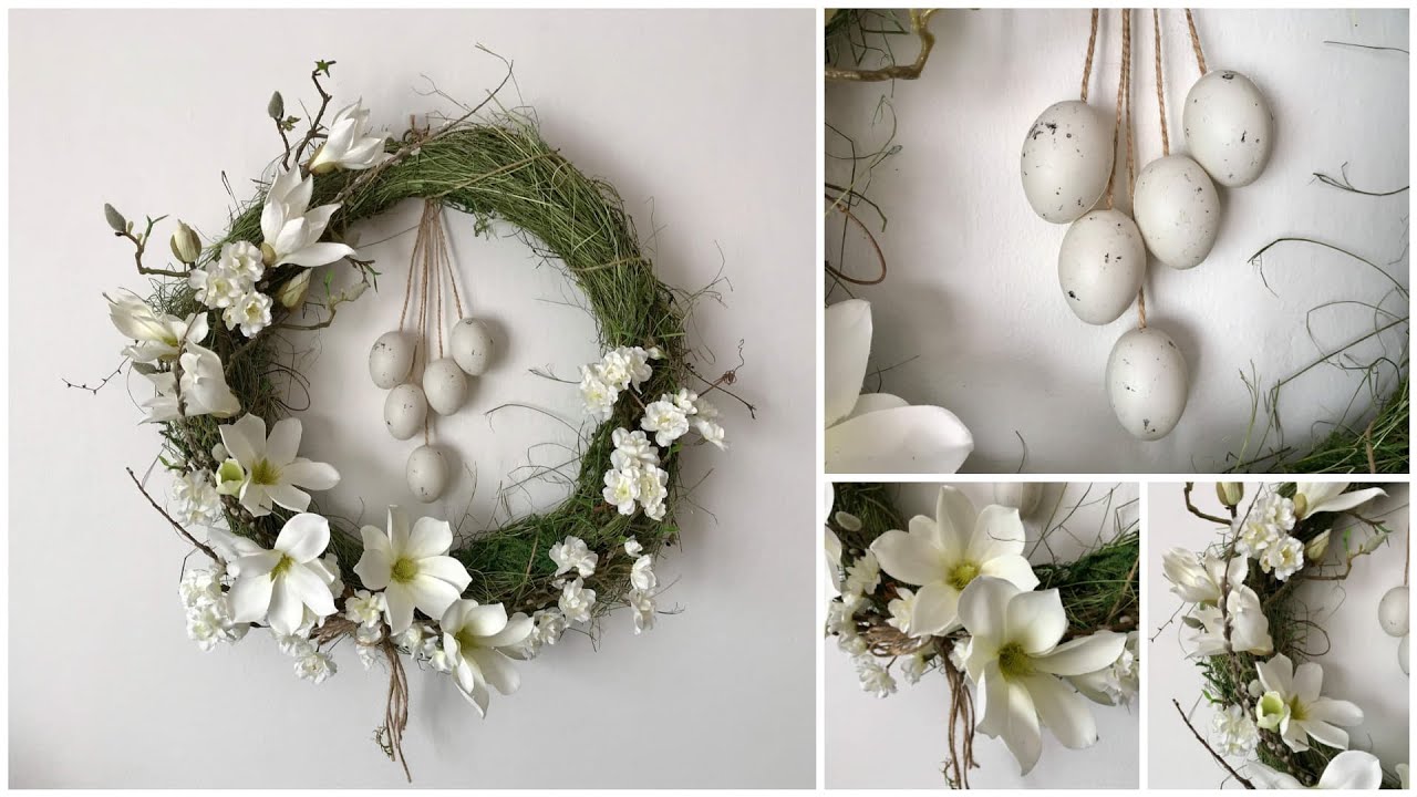 WIANEK Z SIANA ;) / WIANEK WIELKANOCNY / DEKORACJA ŚWIĄTECZNA / SPRING DECORATIONS DIY