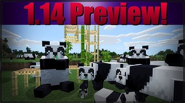 Minecraft 1.14 Preview - I hate scaffolding! I love Pandas, bamboo and cats!