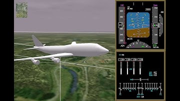 B747 Classic Flight Controller with engine separation