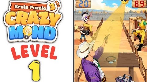 Brain Puzzle 3 Crazy Mind Level 1 Snelle Trek Walkthrough