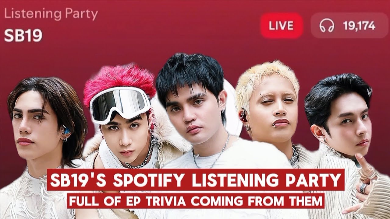 SB19 's First-ever Listening Party Full Recordings! In case you missed this...