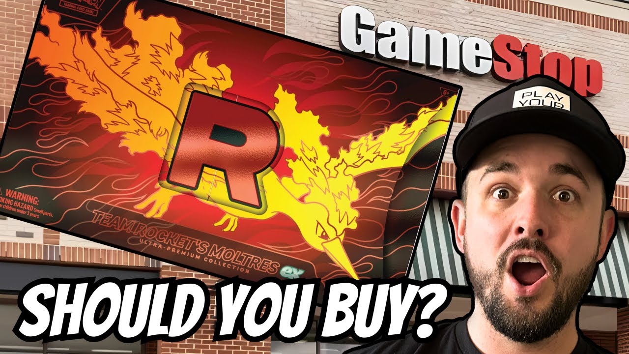 🔥FIRE🔥 Обзор коллекции Moltres EX Ultra Premium от GameStop Team Rocket