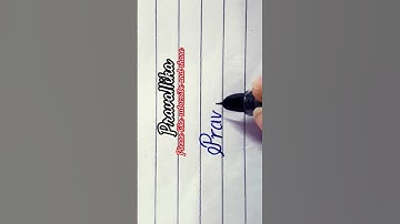 Requested  name pravallika #improve English handwriting #shorts #viral #trending #ytshorts #yt #abcd