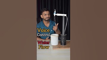 Voice Control Water Flow #shorts #science #technology #trending #experiment