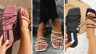 "Stylish and Comfortable: The Ultimate Guide to Women's Cross-Strap Slide Sandals"
