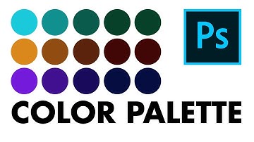 How to Make Color Boxes - Creating Color Palette Design in Photoshop