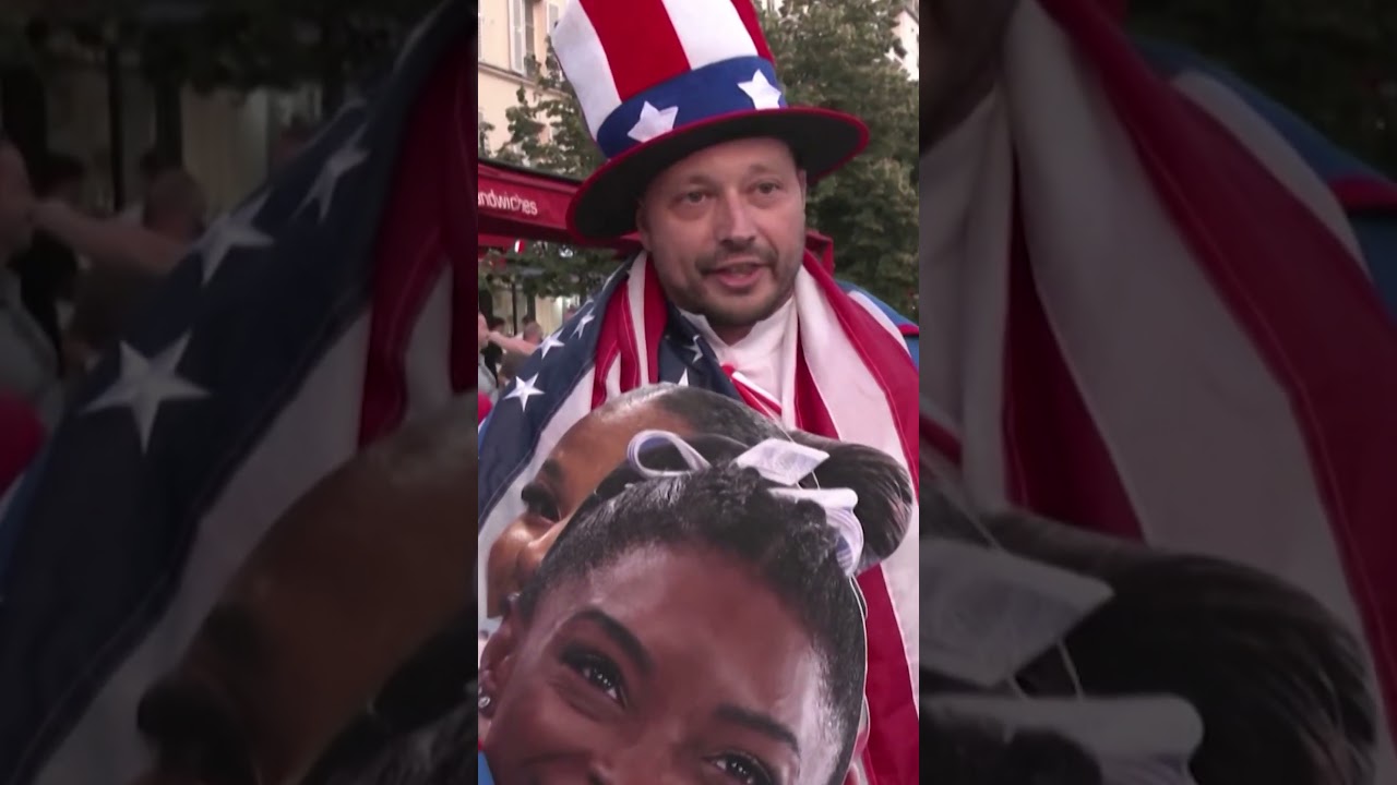 'She's the GOAT': Olympics fans react to Simone Biles gold 