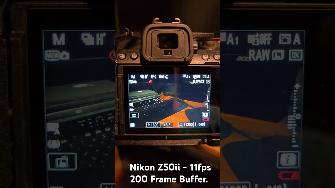 Nikon Z50ii - 200 Frame Buffer