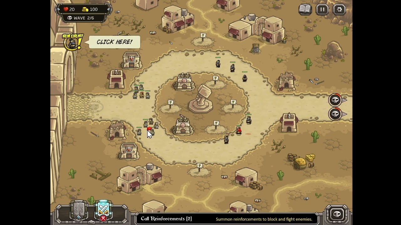 1 - Kingdom Rush Frontier - Hammerhold Campaign Normal
