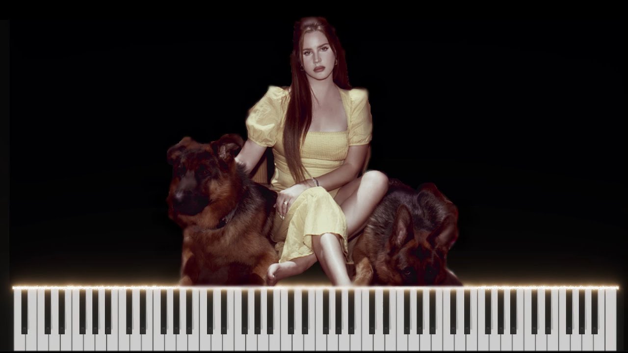 Lana Del Rey - Cherry Blossom (Piano Accompaniment)