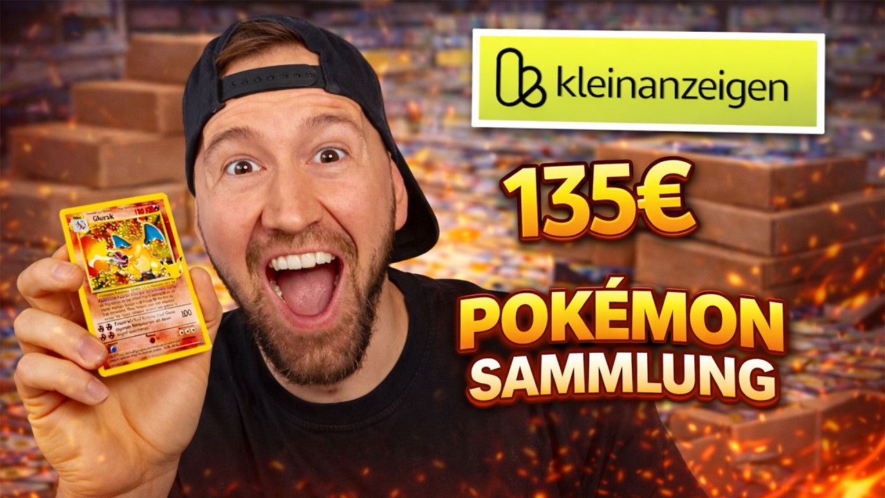 Diese Kleinanzeigen-Sammlung war ein VOLLTREFFER! 💰 Glurak Celebrations über 100€!
