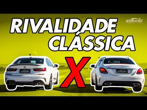 BMW 330i x Mercedes C300! Qual sedã esportivo vence na arrancada? - Arrancadão #12 | Acelerados