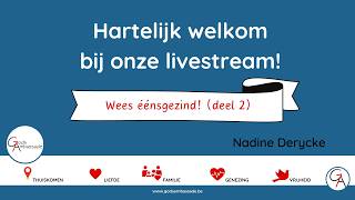 Download Lagu Wees éénsgezind! (deel 2)  - Nadine Derycke - 2026-03-04 MP3