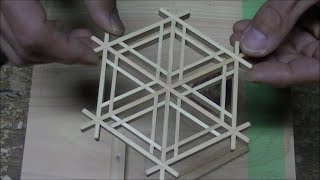 How to make kumiko　組子細工で色々な模様を作ってみた　其の６　Japanese craftsmanship　