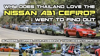 Why Does Thailand Love The Nissan A31 Cefiro? I Went To Find Out … Coffee, Burgers & Cefiros! EN/TH