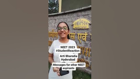 NEET 2023 Student Reaction | NEET Exam Review