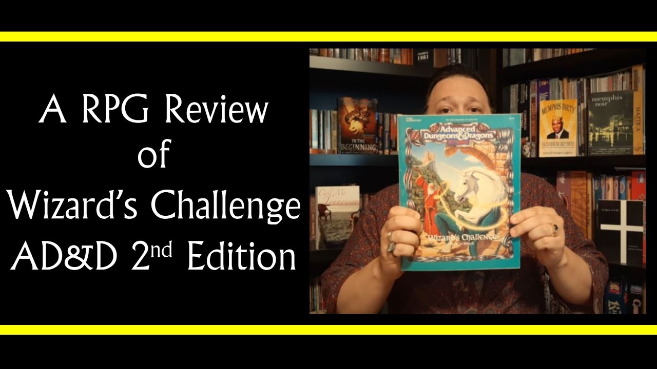 Wizard's Challenge from AD&D 2nd edition (RPG Review)