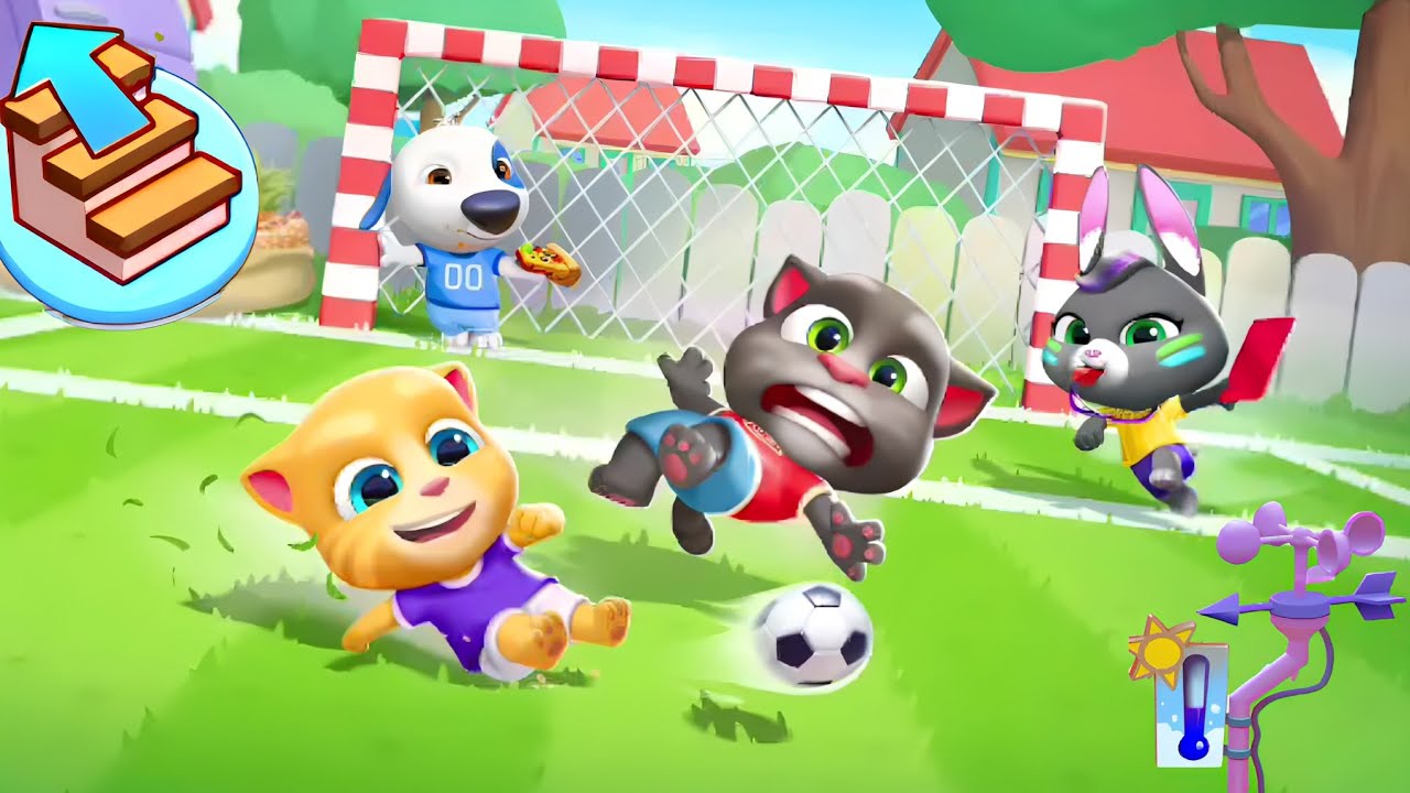 Football play in My Talking Tom Friends Lunar New Year update Gameplay Android ios 