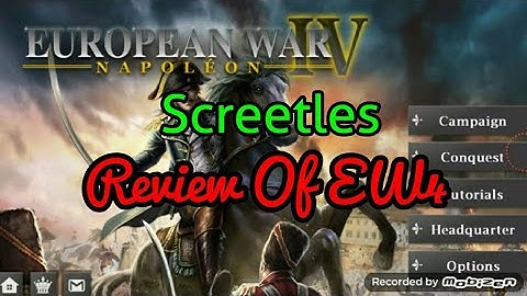 Game european war 4 napoleon review