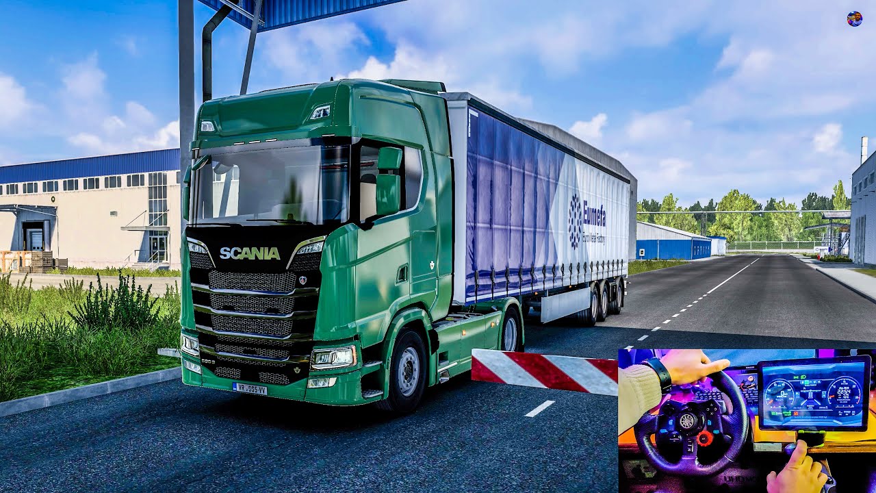 Shipping From Hongrie To Serbie🚛With Scenic Views Along The Way II Scania II Euro Truck Simulator 2