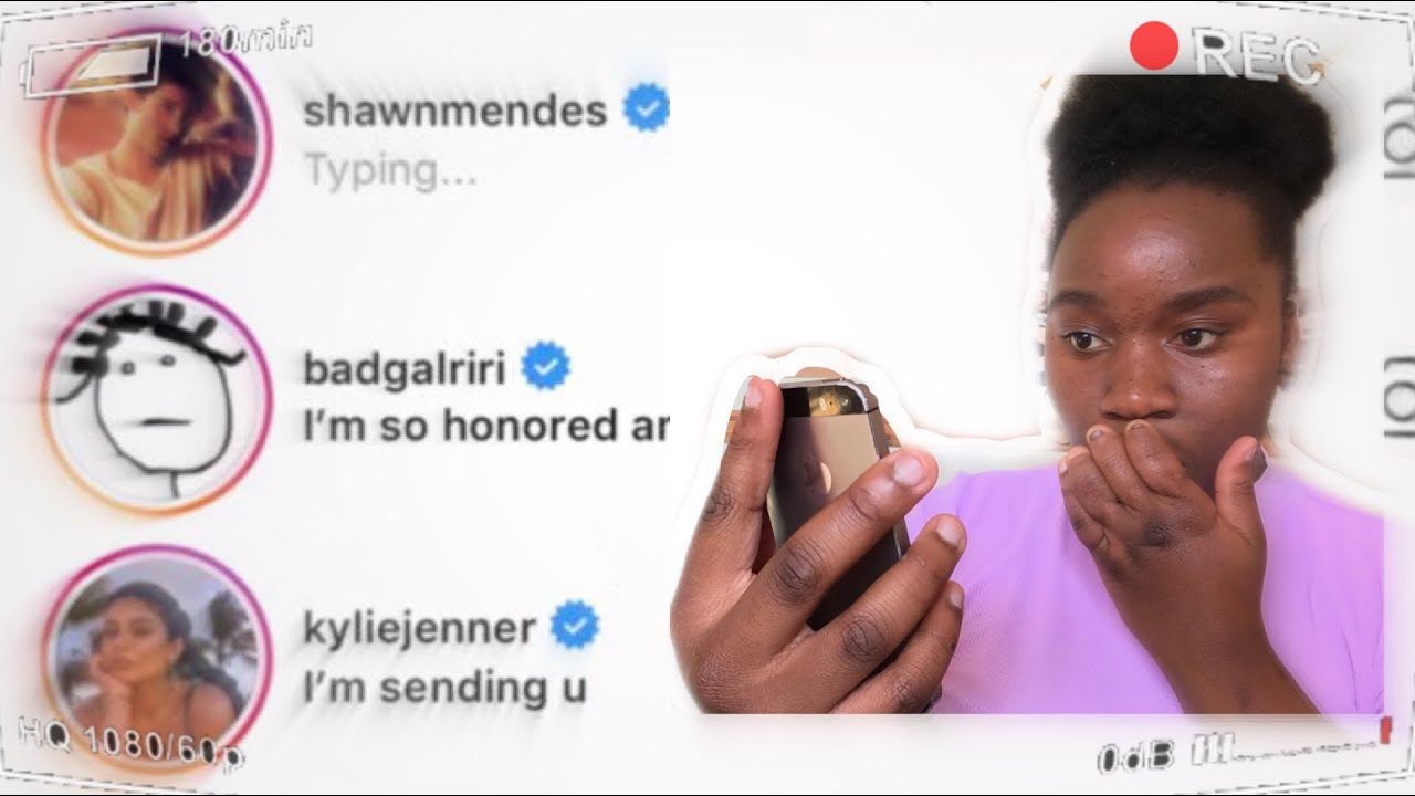 MY SUBSCRIBERS SEND ME THEIR CRUSHES INSTAGRAM HANDLES - YouTube