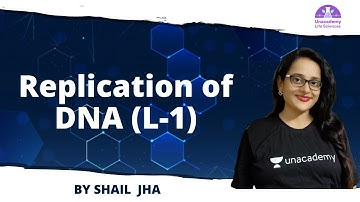 Replication of DNA (L-1) | 🎯for CSIR NET2021 by Shail Jha