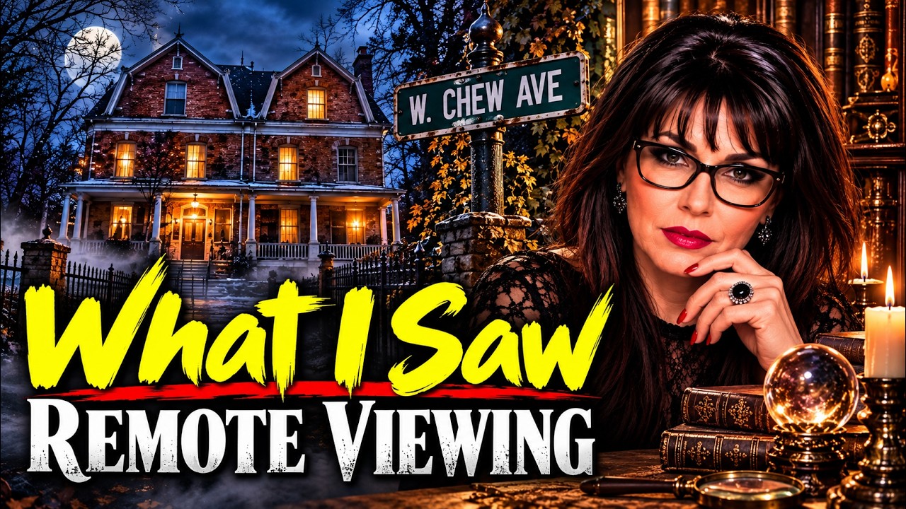 What I Saw at 417 Chew Ave (Psychic Remote Viewing)