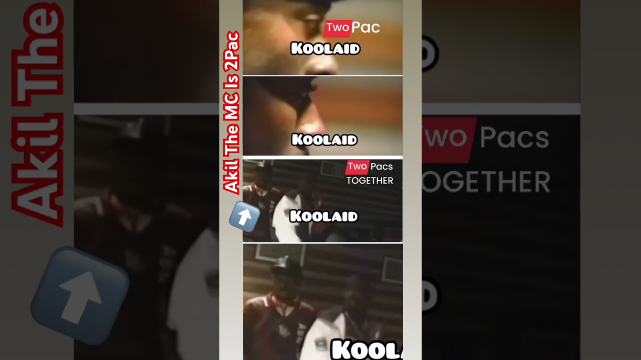 Akil The MC Is 2Pac. Both Twins TOGETHER on video.