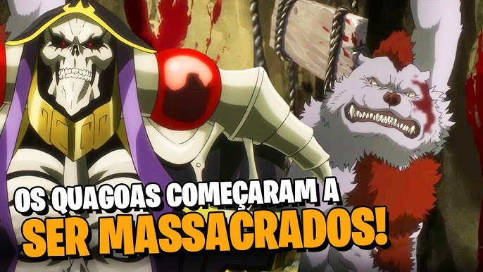 OVERLORD: AINZ DESAFIA O MAIS FORTE LORDE MARCIAL DE BAHARUTH! AINZ VS GO  GIN