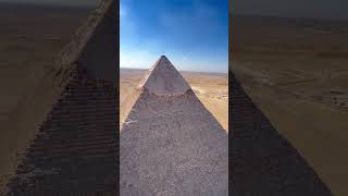 Pyramids of Giza. A fantastic flight over the pyramids.🙏🫶🙏❤️