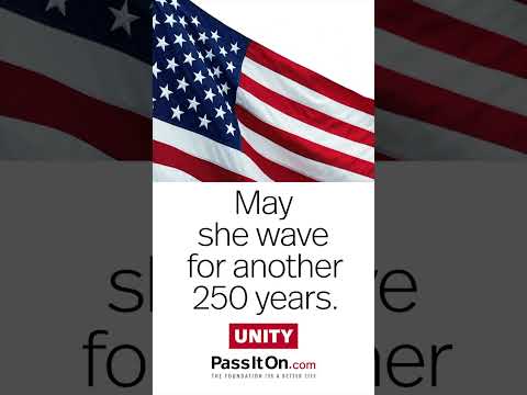 Unity - May she wave for another 250 years