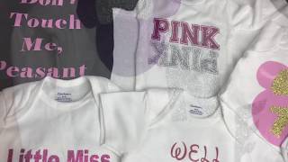 How To Heat Press And Create Baby Bodysuits At Home