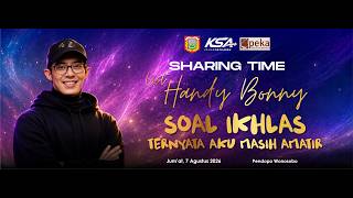 Sharing Time bersama Ustadz Handy Bonny