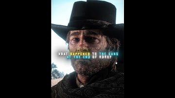 The Forgotten Happy And Sad Endings in RDR2 ❤️ [4k] | Red Dead Redemption II #shorts