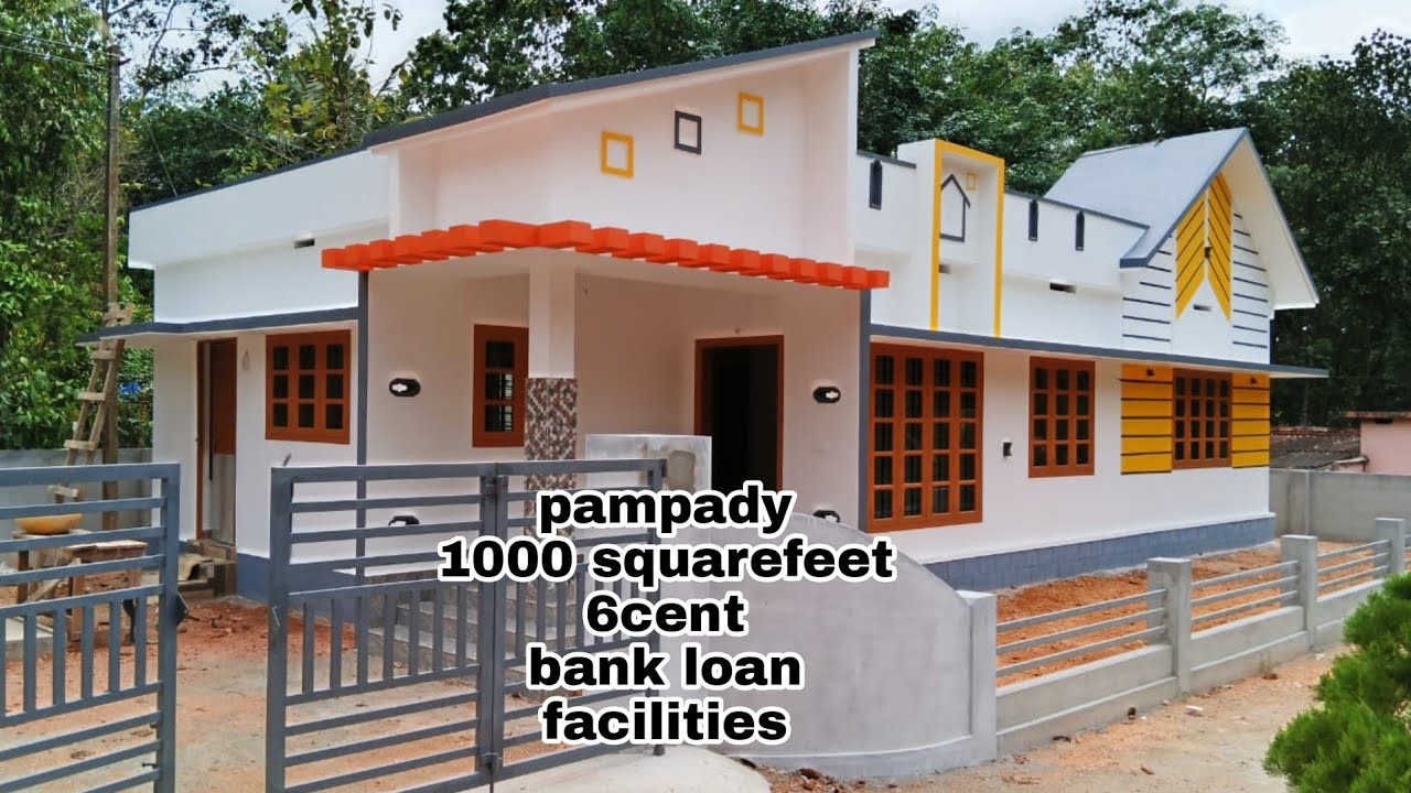 House for salePampady6cent1000sqerfeet44lakh9961883674more