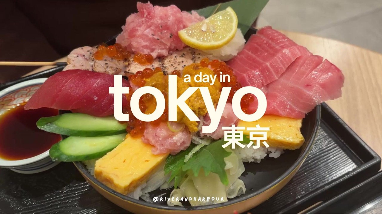 A Day in Tokyo 🇯🇵 | Must-Try Seafood Don, Blue Bottle Flagship & Vintage Shops